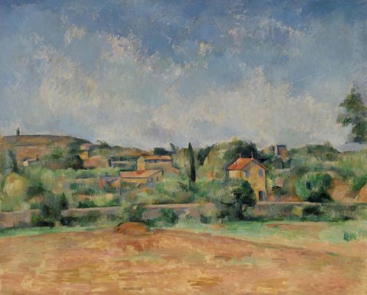 cezanne's the bellevue plain