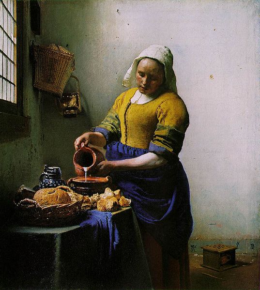 Vermeer_-_The_Milkmaid