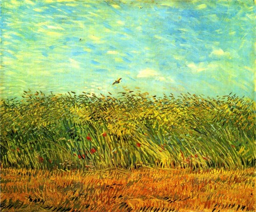 van gogh's wheat-field-with-a-lark