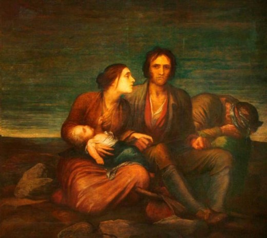 famine painting